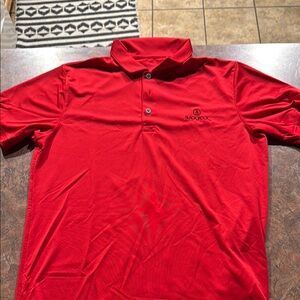 Men's Puma Red Polo Shirt